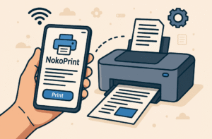 Cara Mencetak dari Ponsel Menggunakan Aplikasi NokoPrint