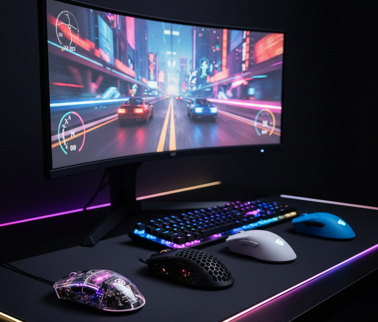 Rekomendasi Mouse Gaming Murah Berkualitas dengan DPI Tinggi dan Desain Ergonomis