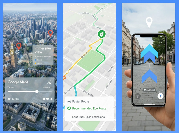 Inilah Fitur Google Maps Terbaru 2025, Navigasi Lebih Cerdas dengan AI Gemini