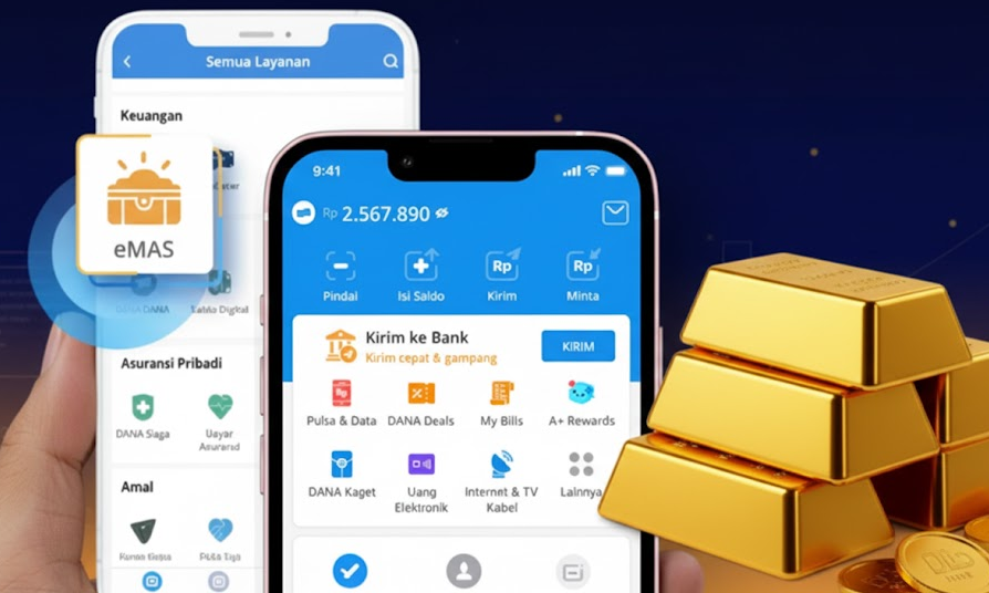 Cara Menabung Emas di Aplikasi DANA: Panduan Lengkap untuk Pemula