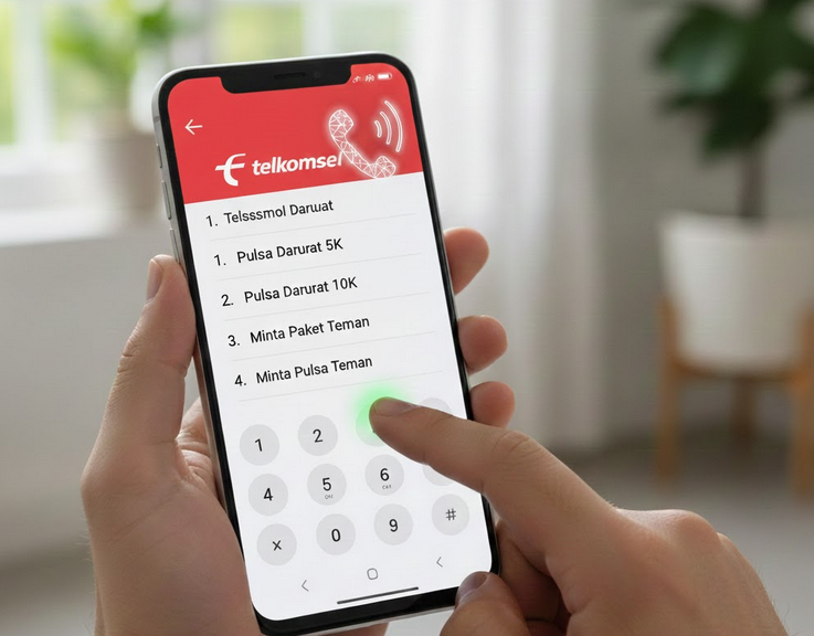 Cara Ambil Pulsa Darurat Telkomsel Buat Kamu yang Suka Lupa Isi Pulsa