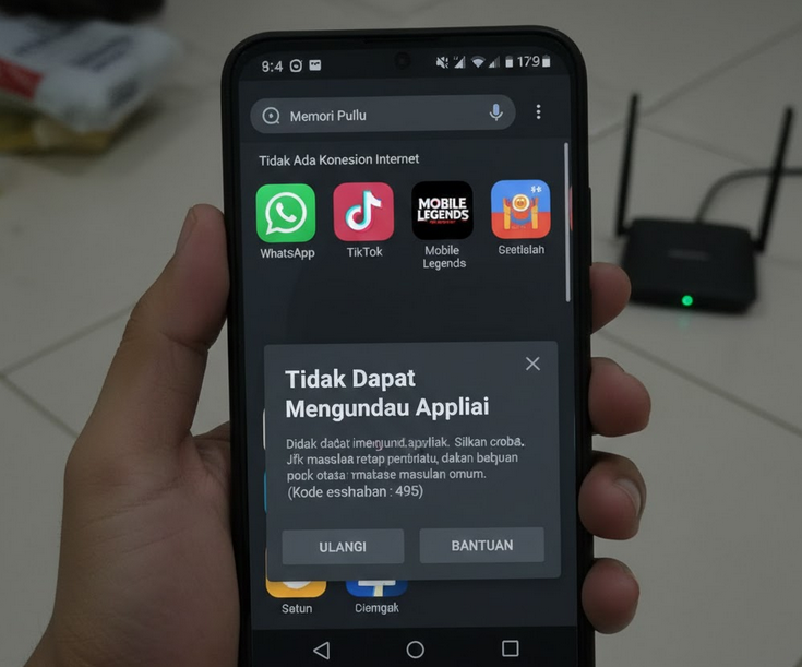 Masalah kenapa tidak bisa mendownload aplikasi di Play Store dapat disebabkan oleh berbagai faktor seperti memori penuh, koneksi internet error, cache menumpuk,