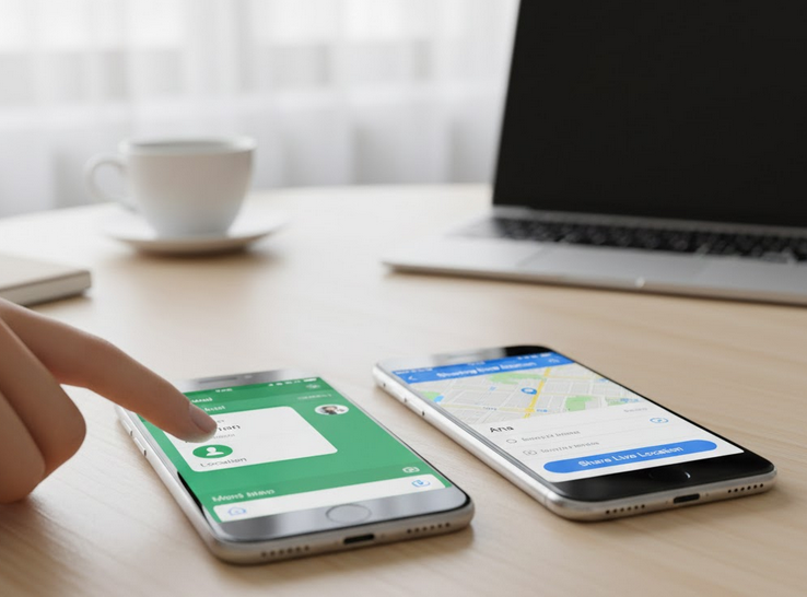 Cara Share Lock Lokasi di WhatsApp